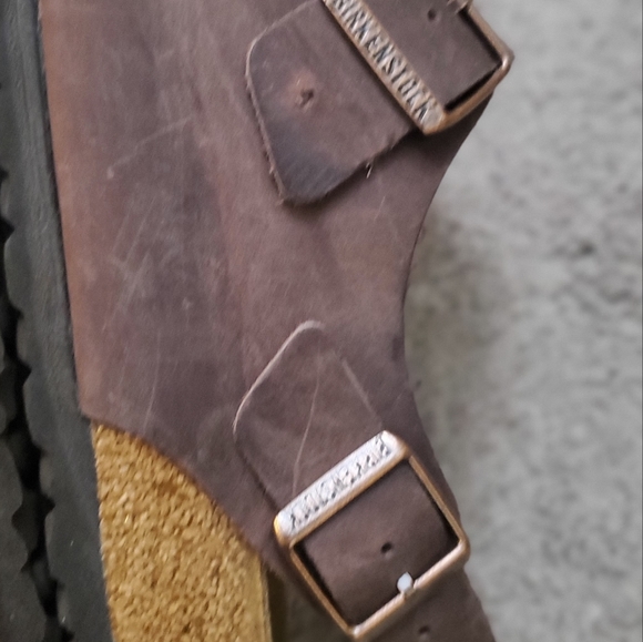 Birkenstock Mens size 46 Brown Oil Tanned - Picture 6 of 7